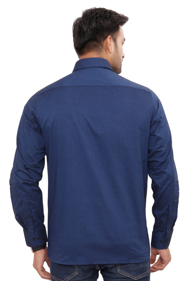 Premium cotton Shirt, Navy Blue