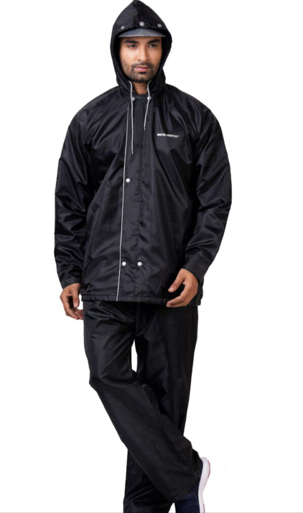 Zeel Men's Reversible Rain Suit Black 2XL