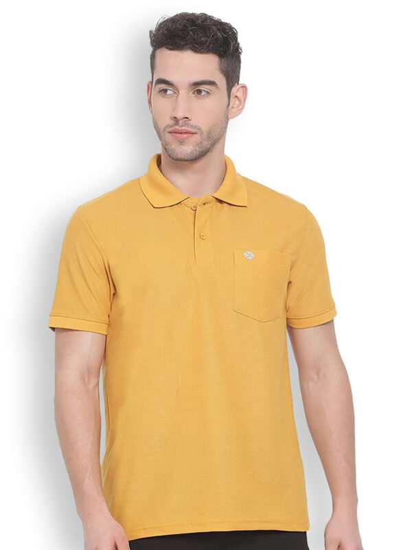 Lux Nitro Pure Cotton Regular Fit Half Sleeve Polo T-Shirt (With Pocket) for Men