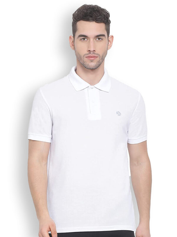 Lux Nitro Pure Cotton Regular Fit Half Sleeve Polo T-Shirt for Men