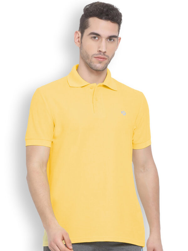 Lux Nitro Pure Cotton Regular Fit Half Sleeve Polo T-Shirt for Men