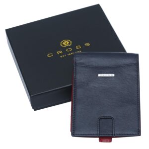 CROSS PURSUIT MEN'S WONDER WALLET WITH COMPARTMENT  NAVY