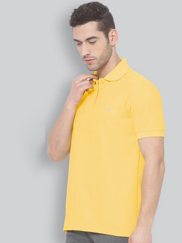 Lux Nitro Pure Cotton Regular Fit Half Sleeve Polo T-Shirt for Men