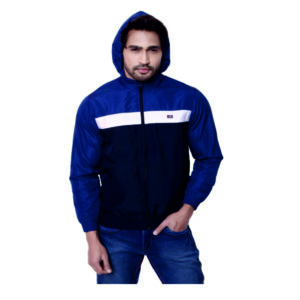 Monte Carlo Biker Hoody, Navy With Blue S