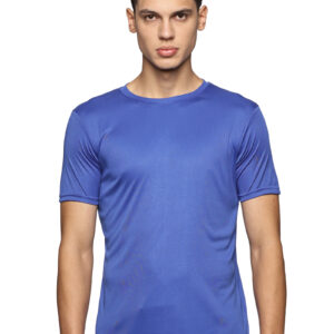 CROCODILE ROUND NECK T-SHIRTS " DRI FIT ROYAL BLUE 6XL