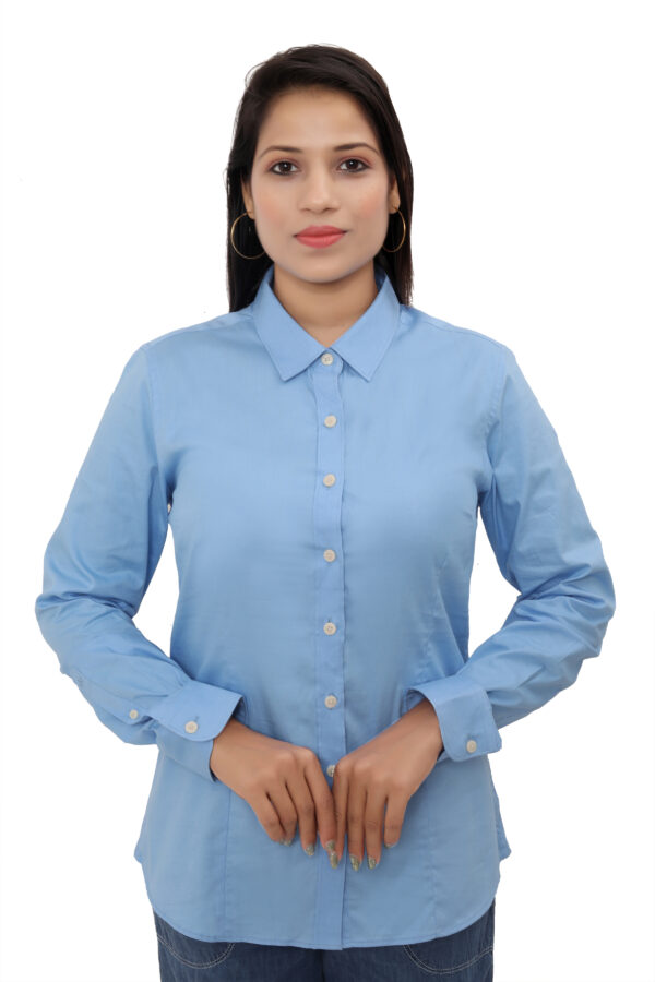 Arrow Easy Care Oxford Shirt Female Light Blue L