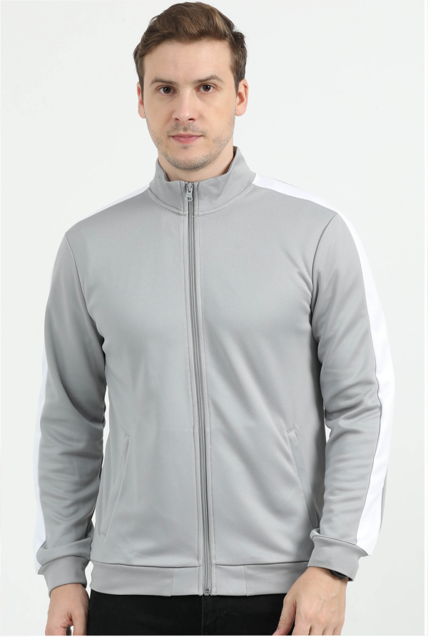 REEBOK JACKET REGULAR FIT, GREY