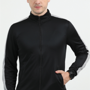 REEBOK JACKET REGULAR FIT, BLACK