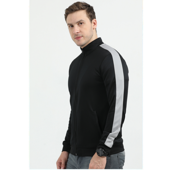 REEBOK JACKET REGULAR FIT, BLACK