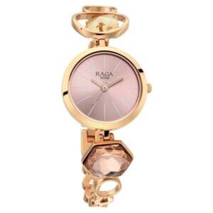 Raga Women's Grace Watch: Mother of Pearl Dial & Ornate Bracelet