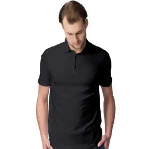 Skechers Polo T- Shirt / Collar Black, Size 2XL