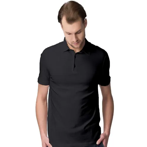 Skechers Polo T- Shirt / Collar Black, Size XL