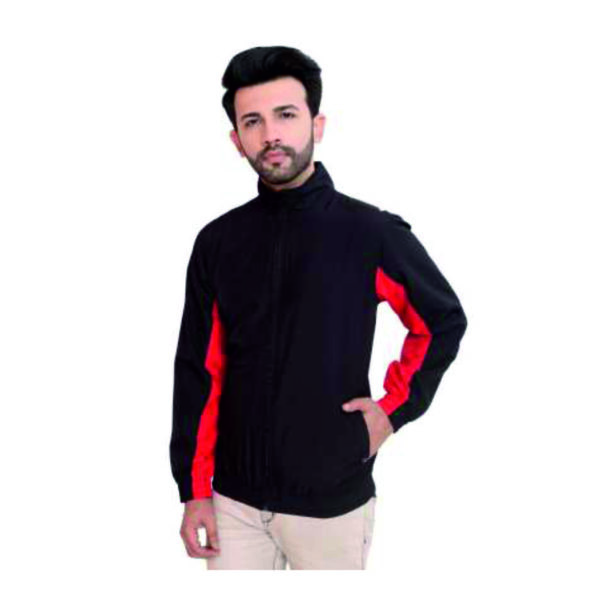 Monte Carlo Biker Jacket, Black With Red XL