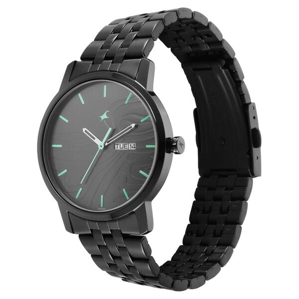 Fastrack Urban Camo Black Dial Watch for Gents