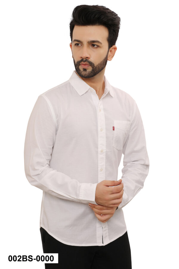 Levis 100% BCI Cotton Oxford Shirt, White 3XL