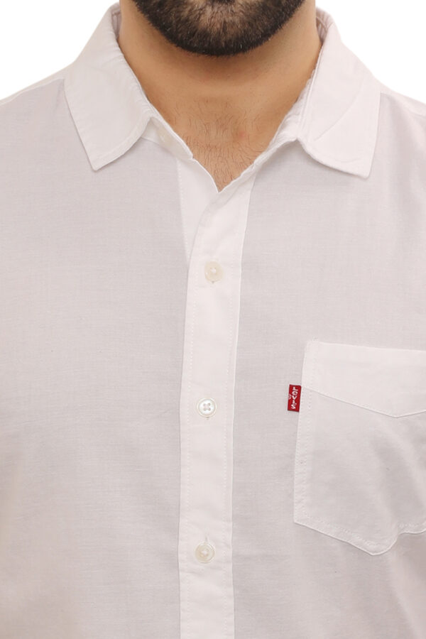 Levis 100% BCI Cotton Oxford Shirt, White 3XL