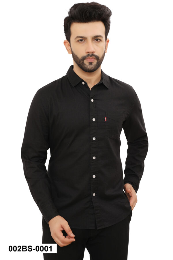 Levis 100% BCI Cotton Oxford Shirt, Black 3XL