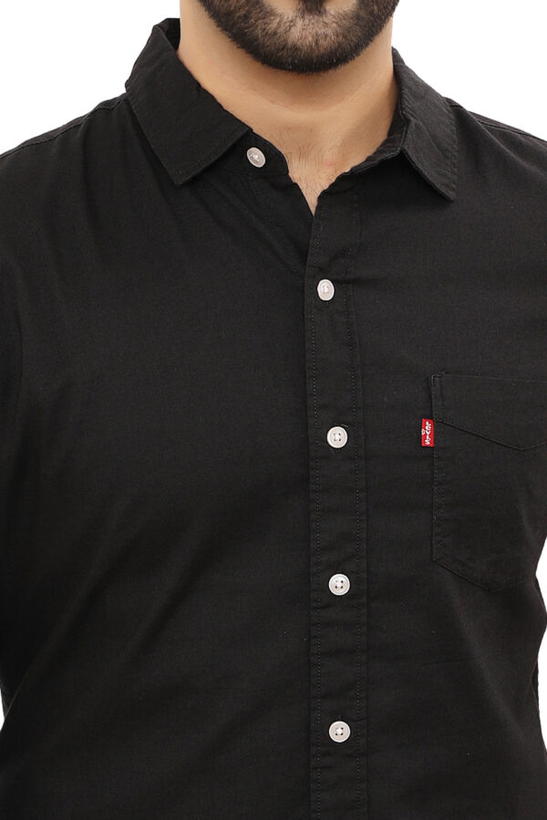 Levis 100% BCI Cotton Oxford Shirt, Black 3XL