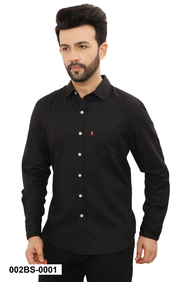 Levis 100% BCI Cotton Oxford Shirt, Black 3XL