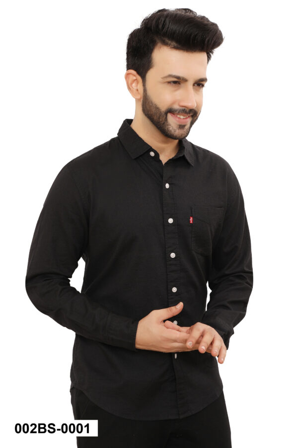 Levis 100% BCI Cotton Oxford Shirt, Black 3XL