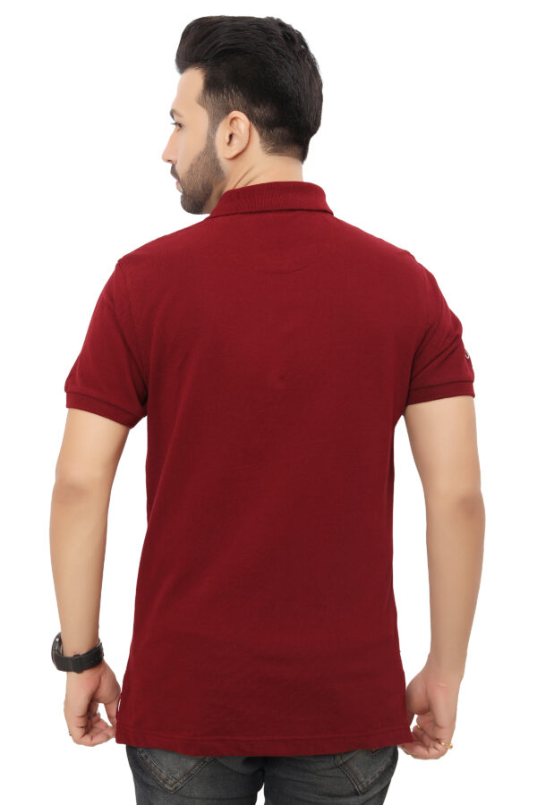 Polo Tshirt, Dark Wine