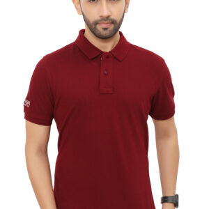 Polo Tshirt, Dark Wine