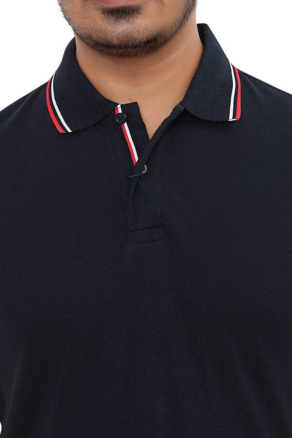 Arrow Polo Tipping Tshirt -Navy BlueArrow 3XL