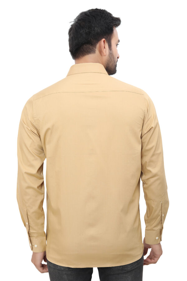 Arrow Easy Care Oxford Shirt Men Light Brown 2XL