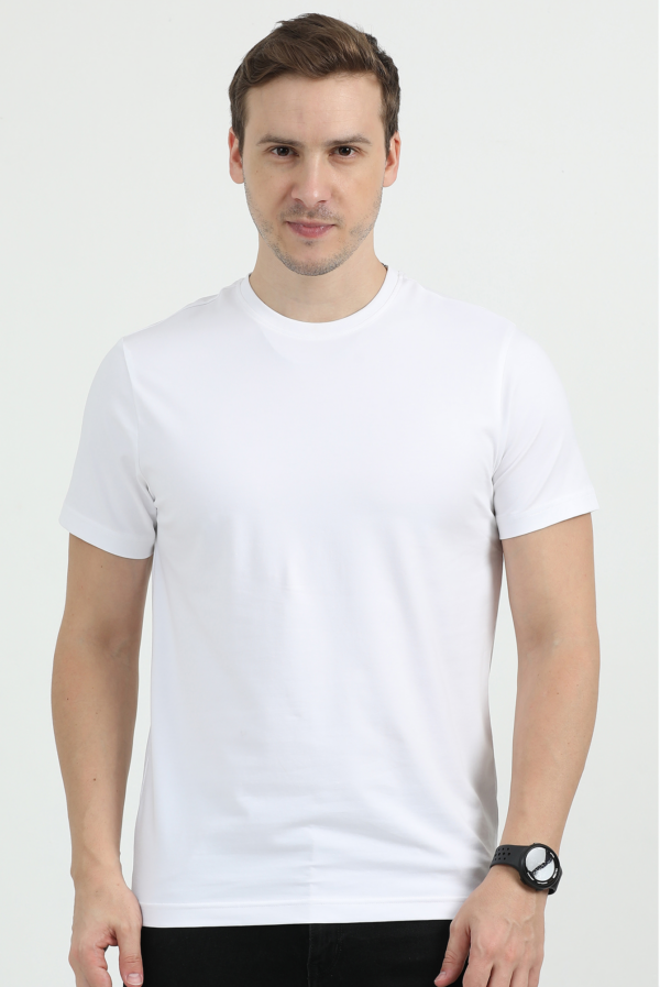 REEBOK POLO COTTON T-SHIRT REGULAR FIT, WHITE S