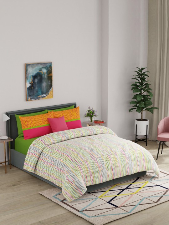 Rainbow King Size bedsheet BEIN-9051