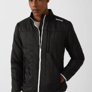 REEBOK MENS JACKET, BLACK XS