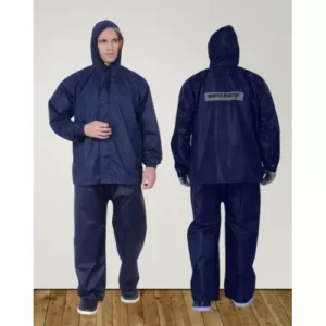 Zeel Men's Seam seal Rain Suit,  Navy Blue XL