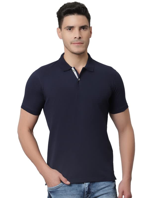 CANTABIL POLO T-SHIRT, 100% COTTON, NEVY BLUE, 3XL