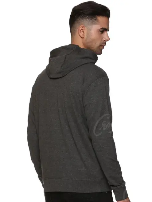 CROCODILE SWEAT SHIRTS 100% COTTONCHARCOAL GREY, 3XL