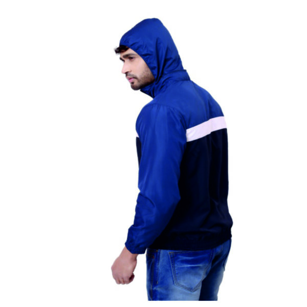 Monte Carlo Biker Hoody, Navy With Blue M