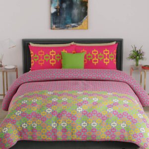 Rainbow Super King Size bedsheet BEIN-9044