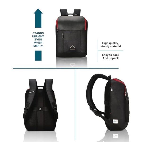 Uppercase Sigma Professional Laptop Backpack Black