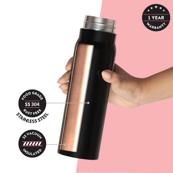 Borosil - Vacuum Insulated Bliss Bottle ? 500 ML