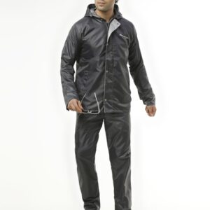 Zeel Men's -Premium- Reversible Rain Suit Gray 2XL