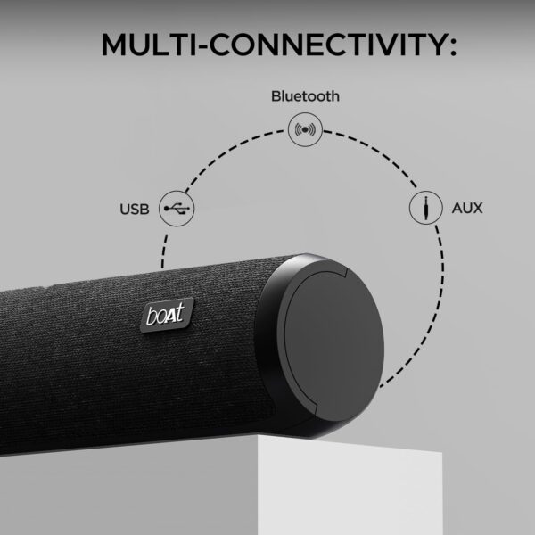 BoAt Bluetooth Stereo Soundbar, Aavante Bar 600 Black