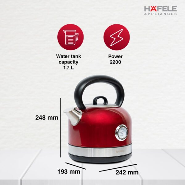 Dome Plus Kettle-Red