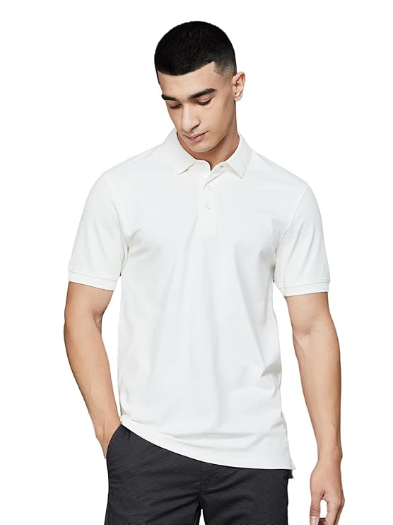 Skechers Polo T- Shirt Poly Cotton White, Size 2XL