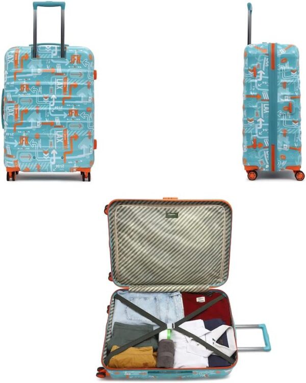 Uppercase JFK Hard Trolley Teal Large