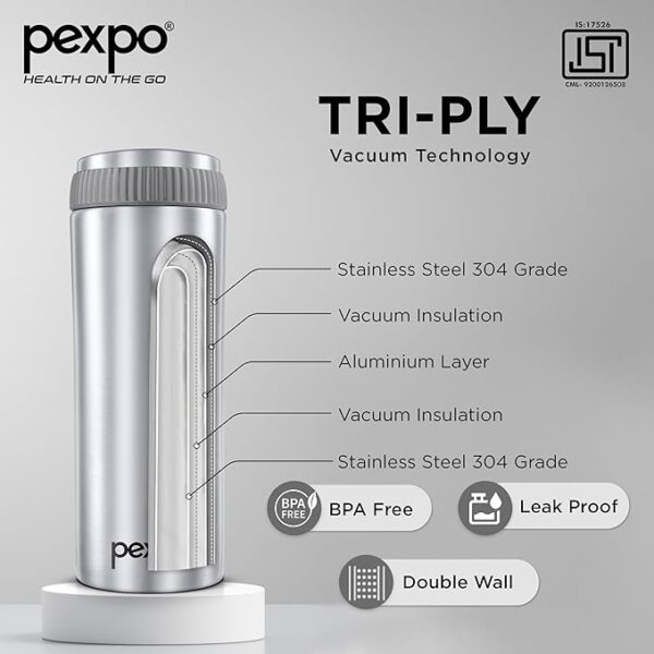 PEXPO CRYPTO TRI-PLY VACUUM TECHNOLOGY HOT & COLD 500 ML