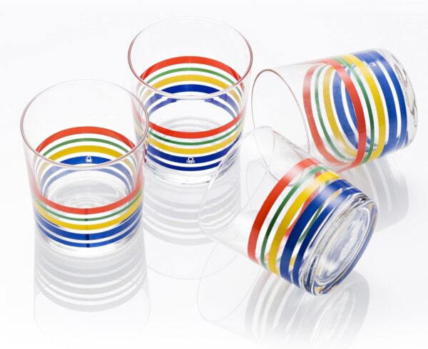 SET of 4 WATER TUMBLERS BE-0264