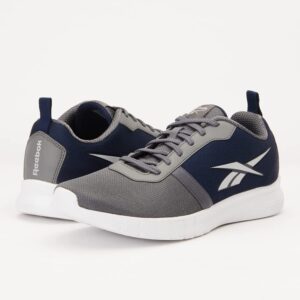 Reebok Mens Energy Runner Lp Running Shoes, FLAT GREY - NAVY, 7