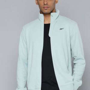 REEBOK MENS TRACK TOP, GREY