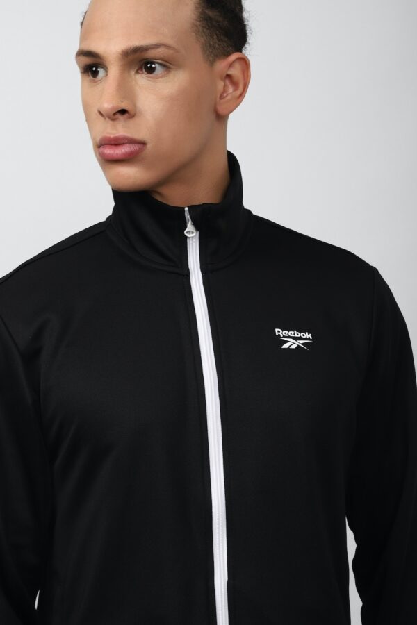 REEBOK MENS TRACKTOP, BLACK XS