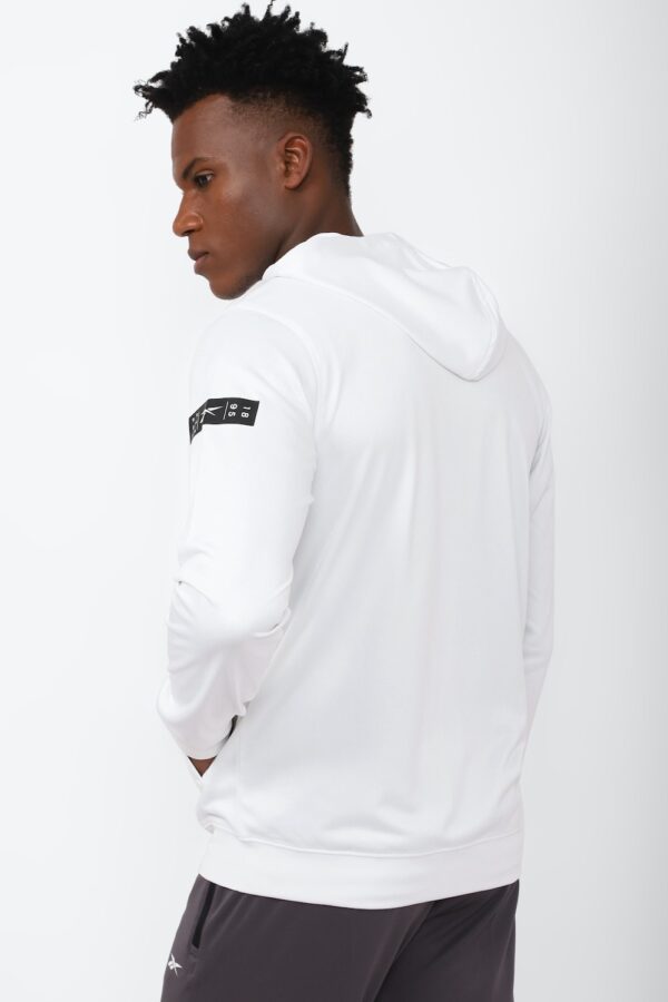 REEBOK MENS TRACKTOP, WHITE S