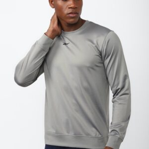 REEBOK MENS SWEATSHIRT, GREY S